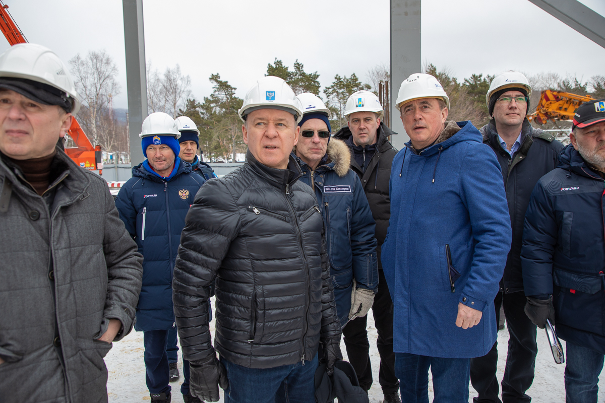 Строительство центра водных видов спорта в г. Южно-Сахалинск 